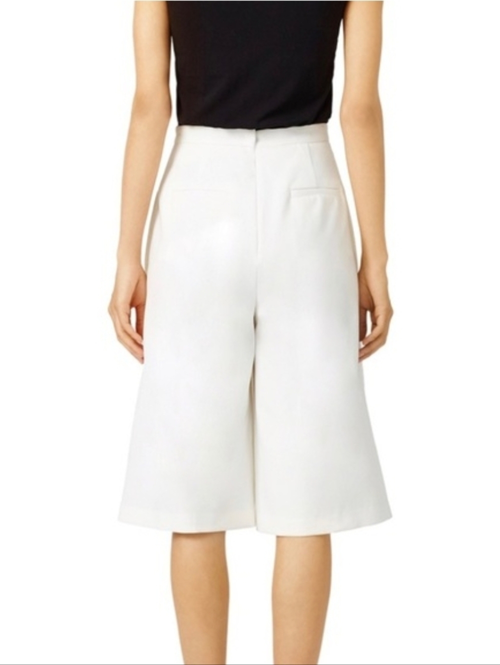 Tibi City stretch culotte wrap-style Front Slit Size 4 - Picture 2 of 16